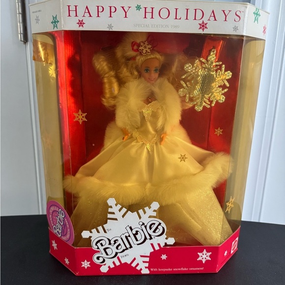 Barbie 1989 Special Edition Holiday Barbie Doll - Picture 1 of 5